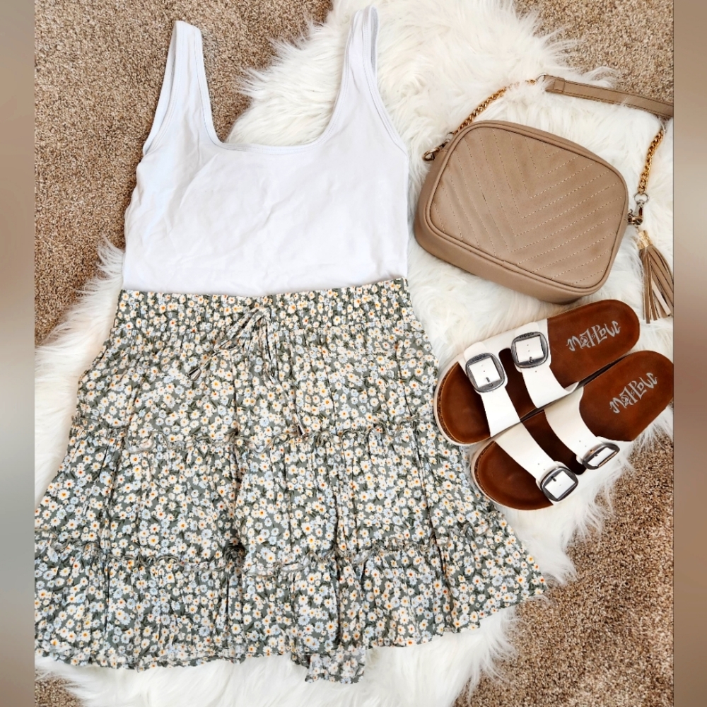 Floral skirt